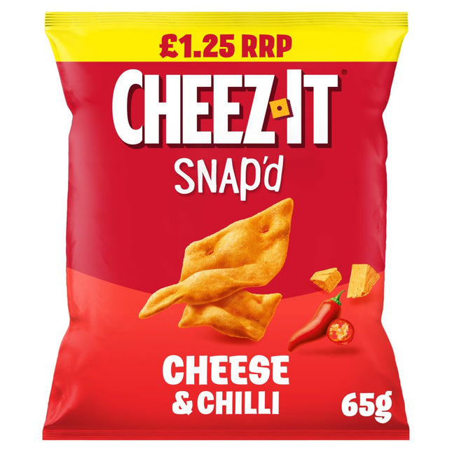 Cheez-It Snap'd Cheese & Chilli 65g £1.25 PMP