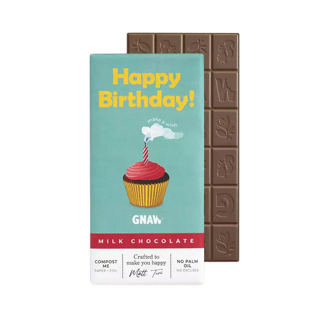 Gnaw Happy Birthday Occasion Bars 80g