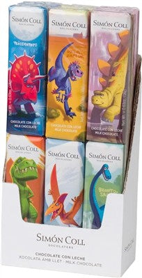 Simon Coll Dinosaur Chocolate Bars 36g