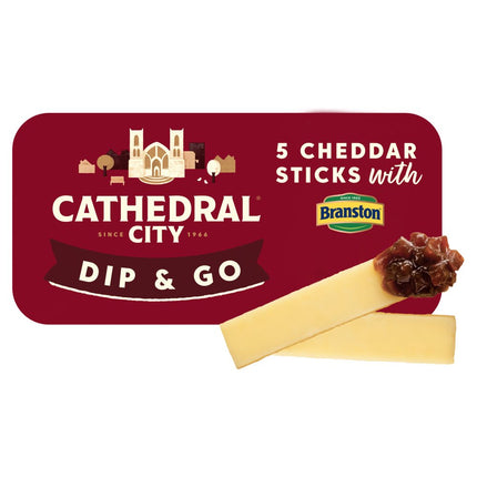 Cathedral City Dip & Go Branston 60G