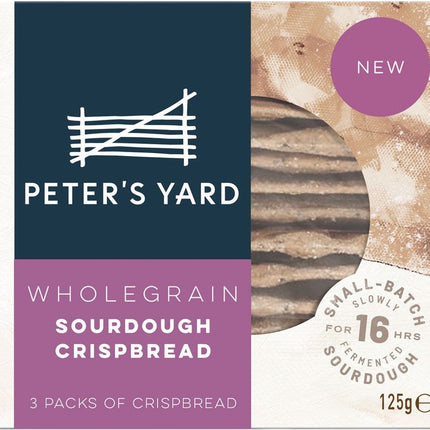 Peter's Yard Wholegrain Sourdough Crispbread 125g