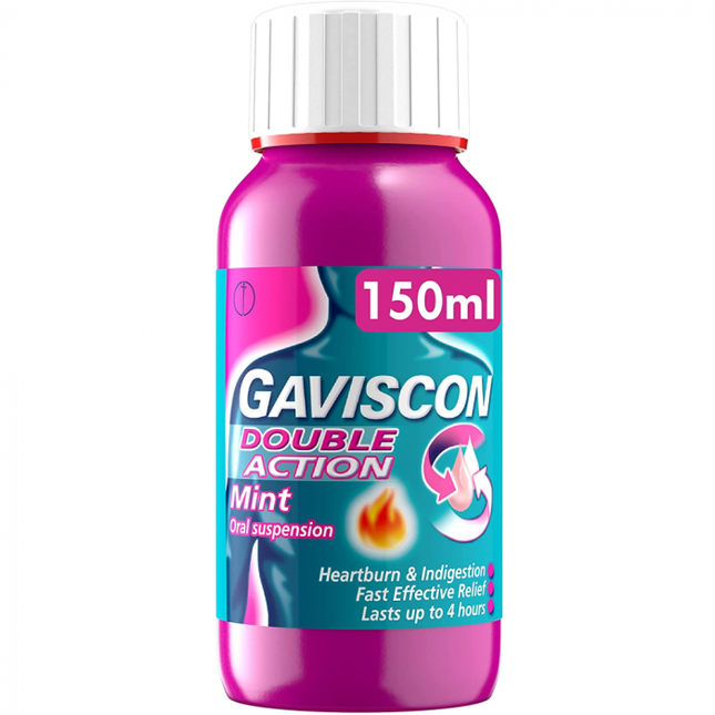 Gaviscon Double Action Peppermint 150ml