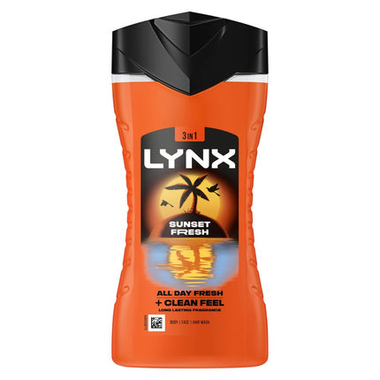 Lynx Shower Gel Sunset Fresh 225ml