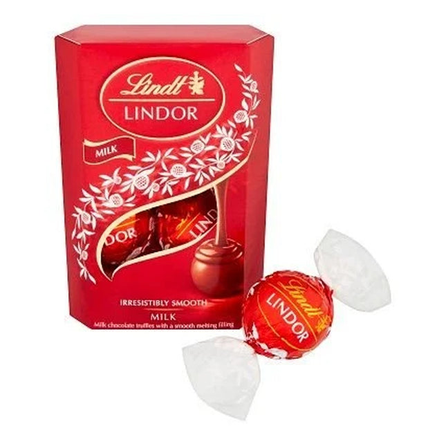Lindt Lindor Milk Chocolate Cornet 37g