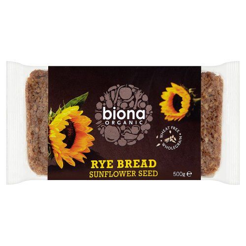 Biona Organic Rye Sunflower Seed Bread Sourdough 500g