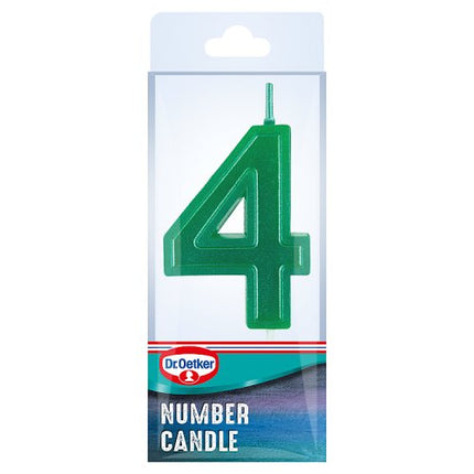 Dr. Oetker 4 Number Candle 5g