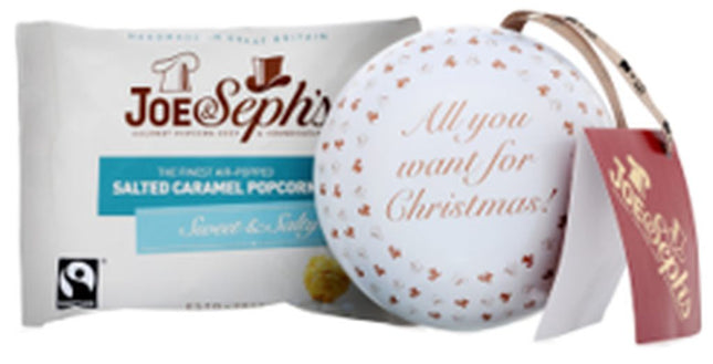 Joe & Seph's Bauble Salted Caramel (Cream & Gold)  23g
