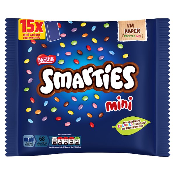 Smarties Mini Multipack 14.4g