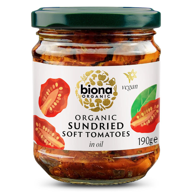 Biona Organic Sundried Soft Tomatoes In Oil 190g