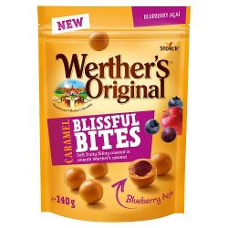 Werther's Orginal BlisSugar Freeul Bites Blueberry 140g