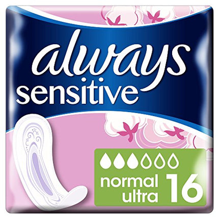 Always Sensitive Normal Size 1 16ct