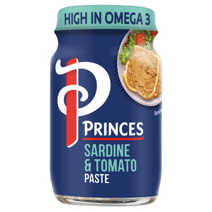 Princes Sardine & Tomato Paste Jar 75G