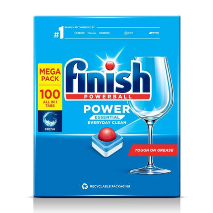Finish Power Essential Regular 100 Tabs