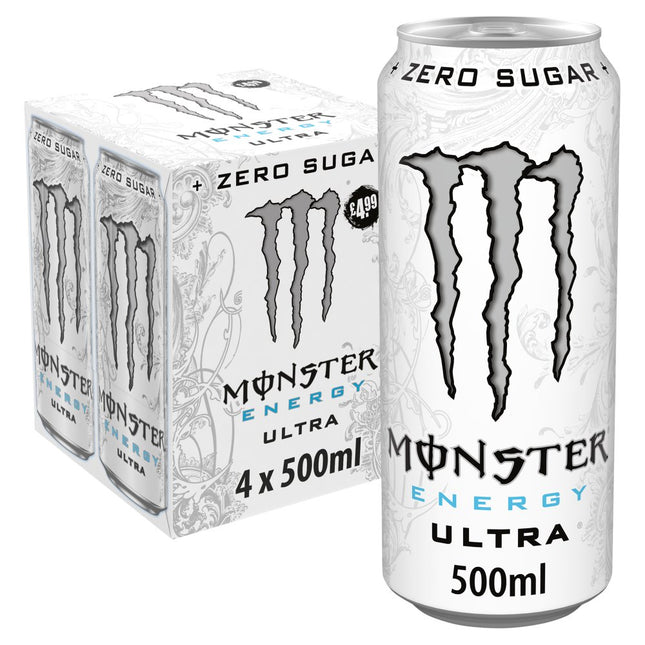 Monster Ultra PMP £4.99 4pk 500ml