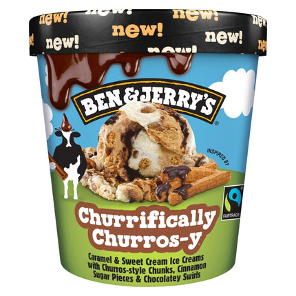 Ben & Jerrys Churrifically Churros-Y 465ML