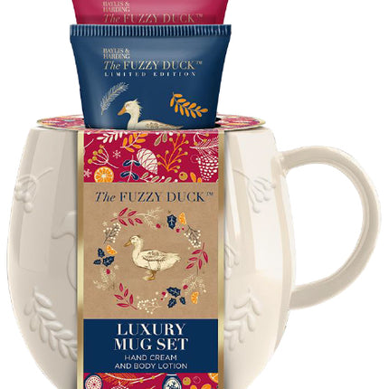The Fuzzy Duck Winter Wonderland Decorative Mug Gift Set 550g