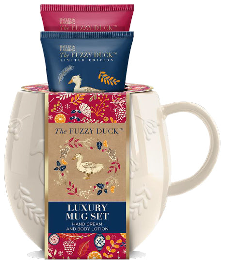 The Fuzzy Duck Winter Wonderland Decorative Mug Gift Set 550g