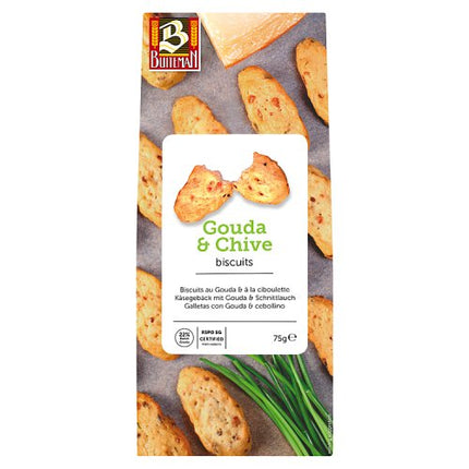 Buiteman Gouda Cheese & Chive bites 75g