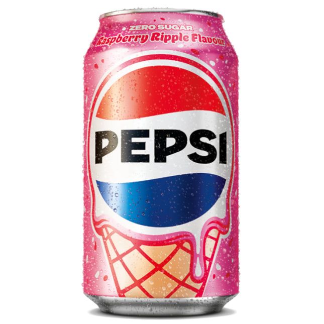 Pepsi Raspberry Ripple Can 330ML