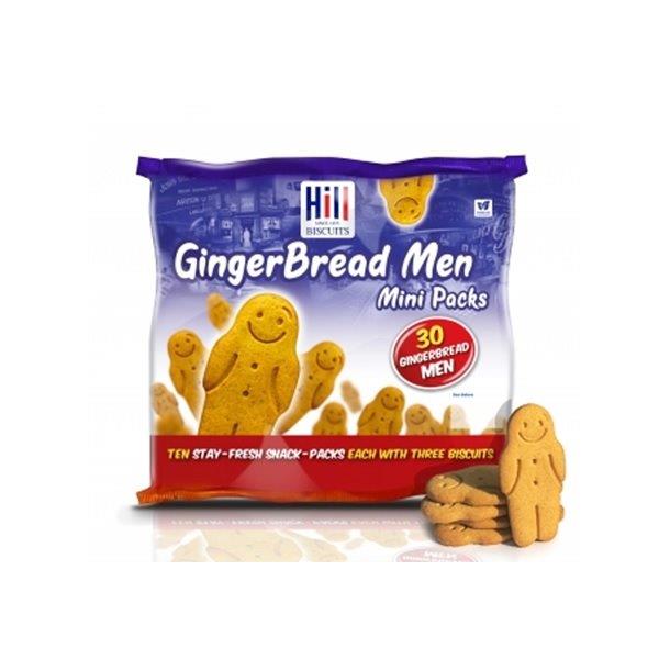Hill Gingerbread Men 10 x 3pk  300g