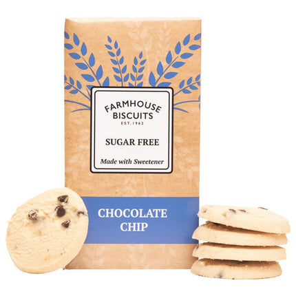 Farmhouse Biscuits Sugar Free Choc Chip Carton 150g