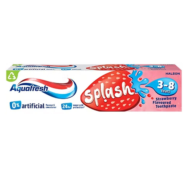 Aquafresh Splash Strawberry & Mint 50ml