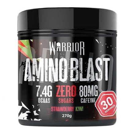 Warrior Amino Blast Energy Powder Strawberry Kiwi 270g