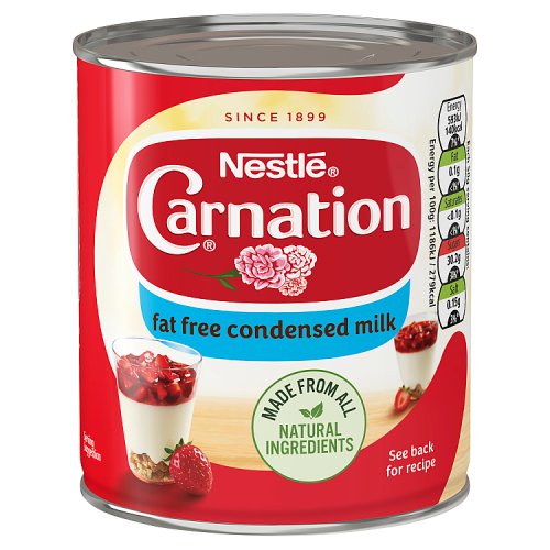 Carnation Sweet Condensed Milk Light 24x405g GB