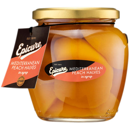 Epicure Mediterranean Peach Halves in Syrup 540G
