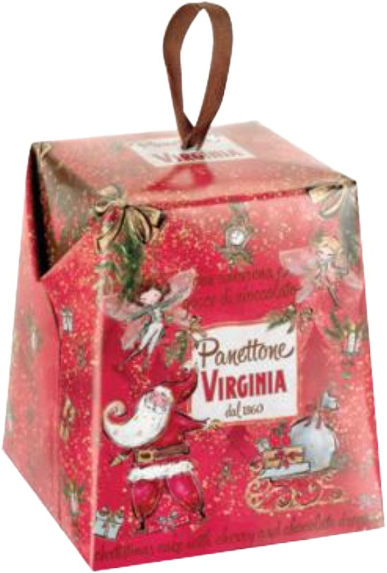 Amaretti Virginia Cherry & Chocolate Chip Mini Panettone 100G