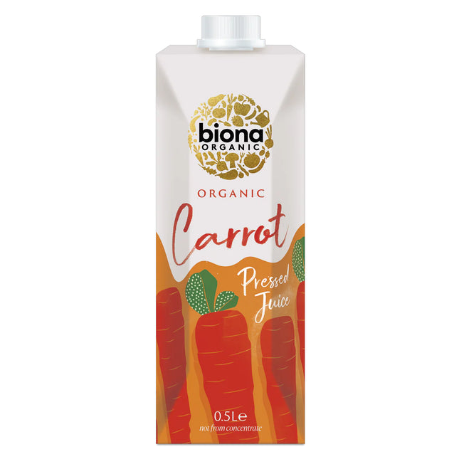 Biona Organic Carrot Juice Pressed Tetra 500ml