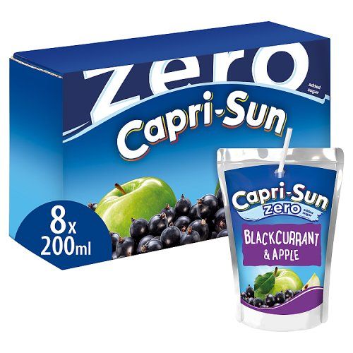 Capri Sun Blackcurrant Zero 4x200ml