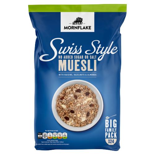 Mornflake Swiss Style Muesli No Added Sugar 1100g