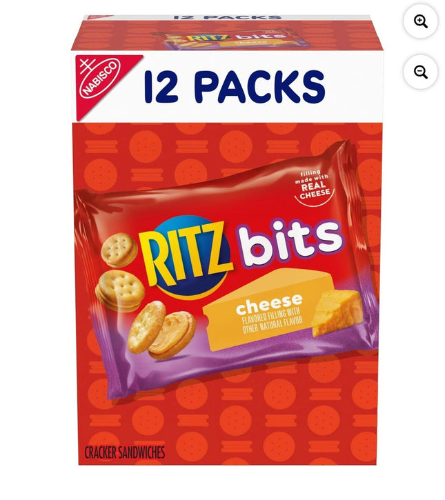 Ritz Sandwich Crackers Snack Pack (12x27.3g) Cheese 327.6g