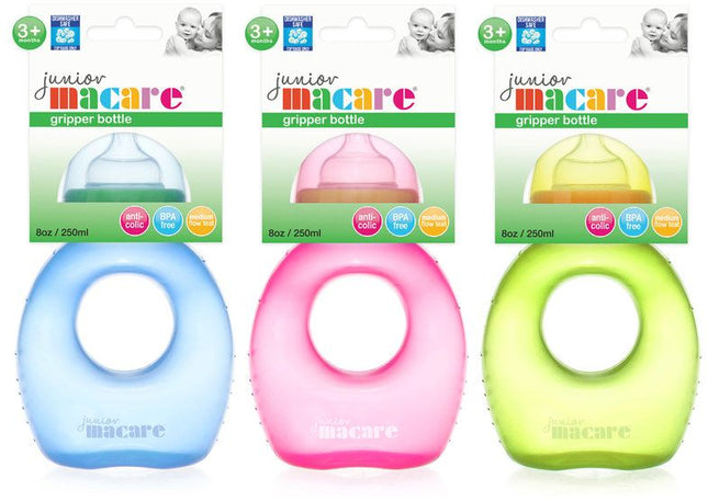 Junior Macare Gripper Bottle 8Oz