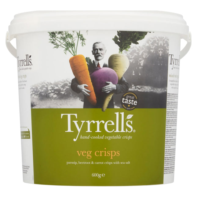 Tyrrells Sea Salted Veg Sharing Crisps 600g