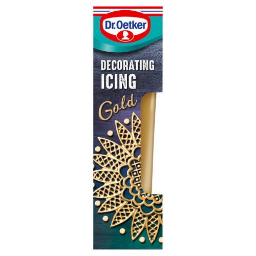 Dr. Oetker Decorating Icing Gold 50g