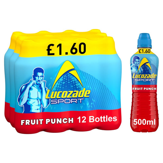 Lucozade Sport AJ Fruit Punch £1.60 500ml