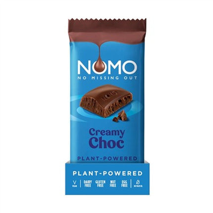 Nomo Block Bar Creamy Choc 75g