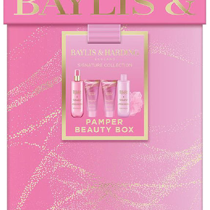 Jojoba, Vanilla & Almond Oil Luxury Pamper Beauty Box Gift Set 900g