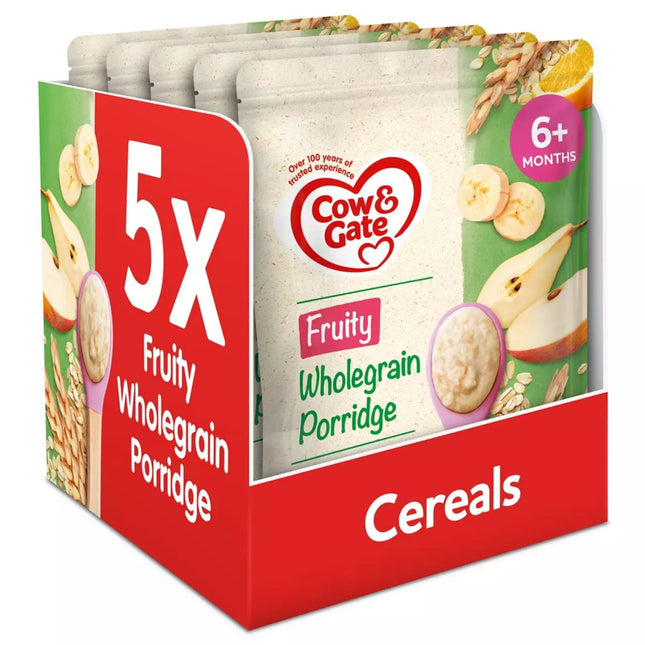 Cow & Gate Fruity Porridge 5x125g