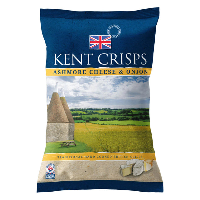 Kent Crisps Ashmore Cheese & Onion 150g