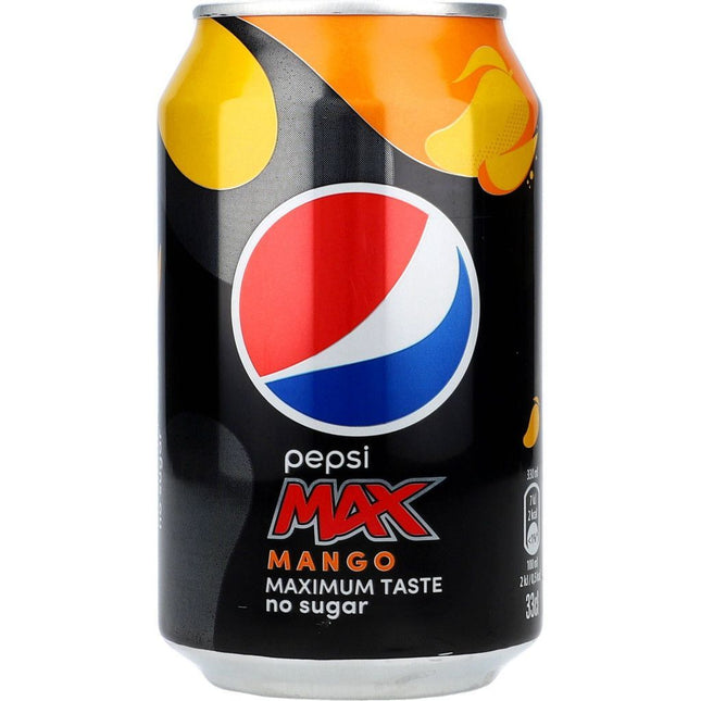 Pepsi Max Mango MP8x3 Can 330ml