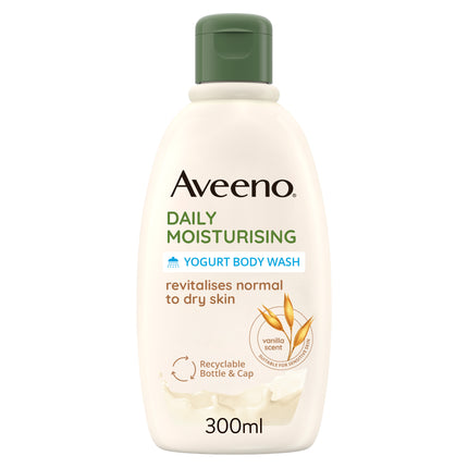Aveeno Daily Moisturising Yogurt Body Wash 300ml