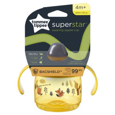 Tommee Tippee Superstar Weaning Sippee Cup 190ml 4M+
