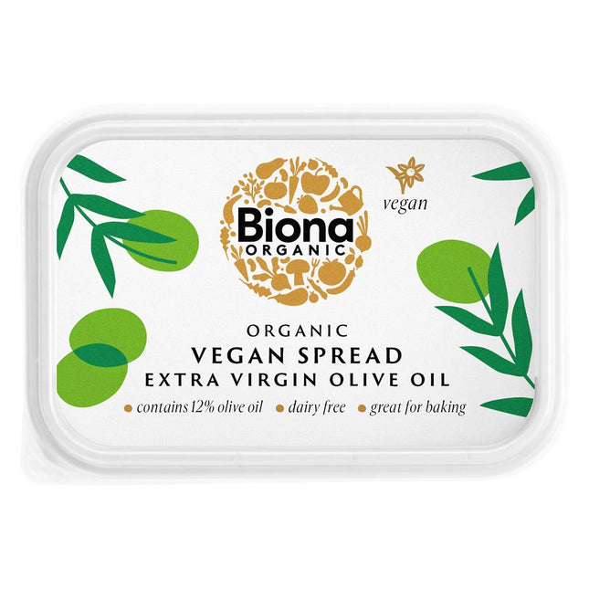 Biona Organic Vegan Spread Extra Virgin Olive Oil (12%) Spread 250g