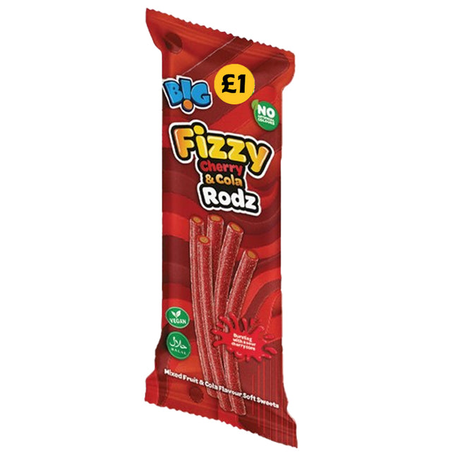 B!G Fizzy Cherry & Cola Rodz £1 PMP 150g