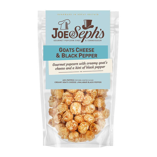 Joe & Seph's Goats Cheese & Cracked Black Pepper TOP SELLER - 27g