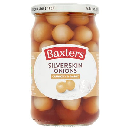 Baxters Crunchy & Tangy Silverskin Onions 440g