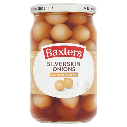 Baxters Crunchy & Tangy Silverskin Onions 440g
